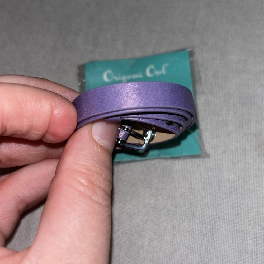 Origami Owl Shimmering Metallic Wrap Bracelet